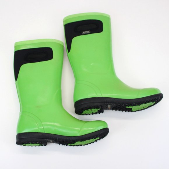 green mud boots